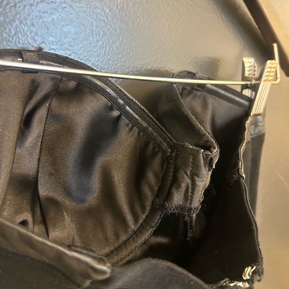 Guess S Y2K vintage vegan leather Black corset in good vintage condition - Picture 6 of 10